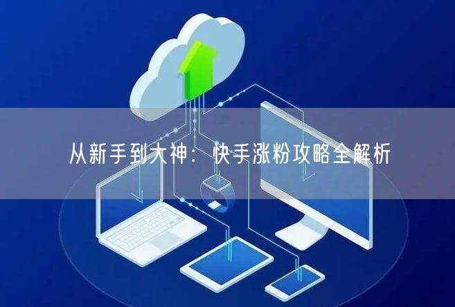 从新手到大神：快手涨粉攻略全解析